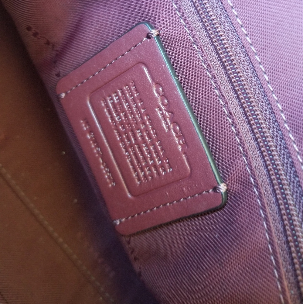 Big tan leather COACH Bag ❤SALE❤ - Picture 6 of 16